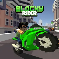 Play game Blocky Rider now!