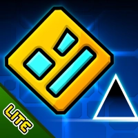 Play game Geometry Dash Lite now!
