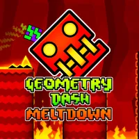 Play game Geometry Dash Meltdown now!