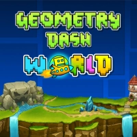 Play game Geometry Dash World now!