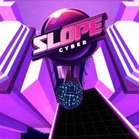 Play game Slope Cyber now!
