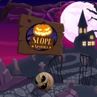 Play game Slope Spooky now!