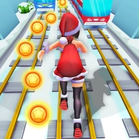 Play game Subway Santa now!